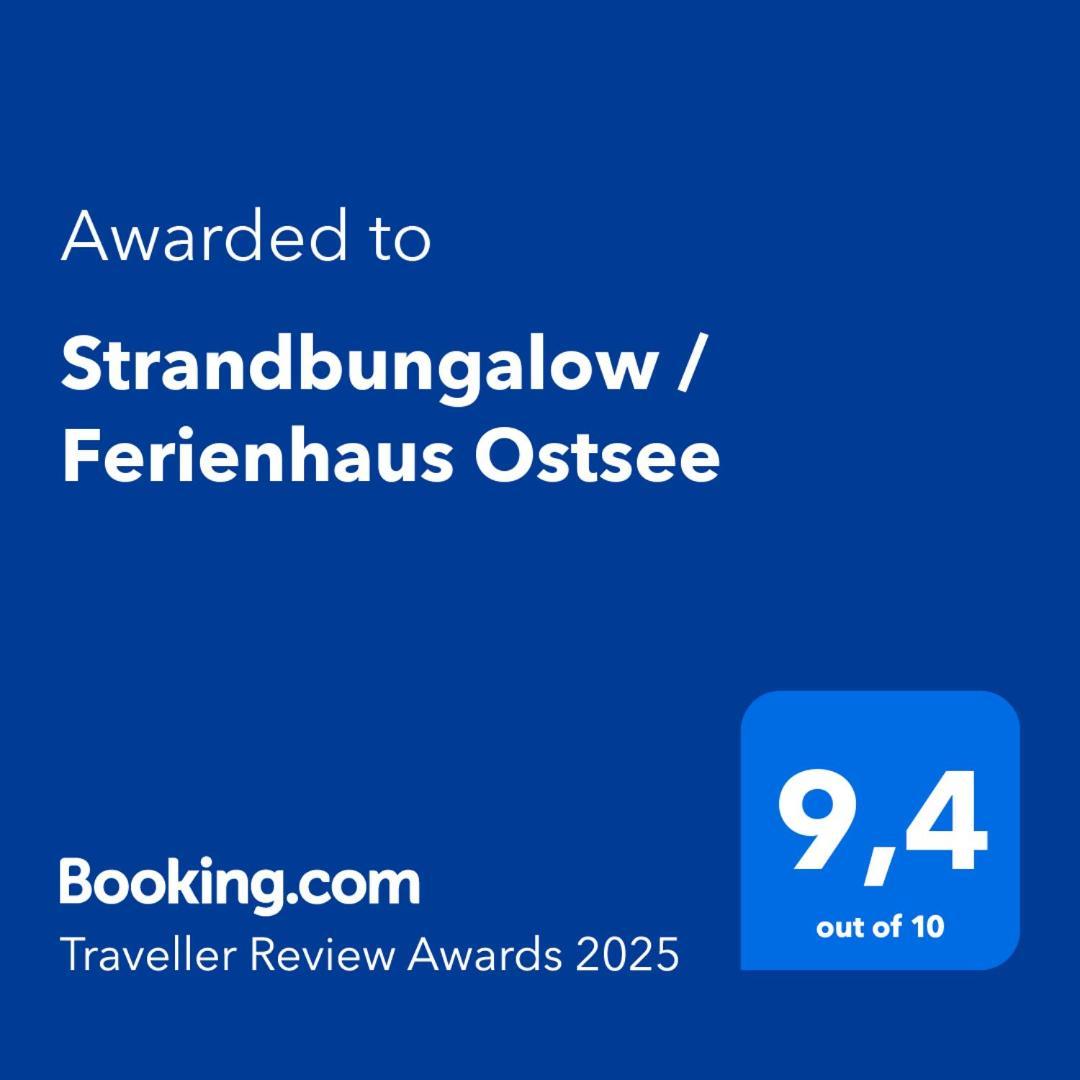 Strandbungalow / Ferienhaus Ostsee ชาร์บอยท์ซ ภายนอก รูปภาพ